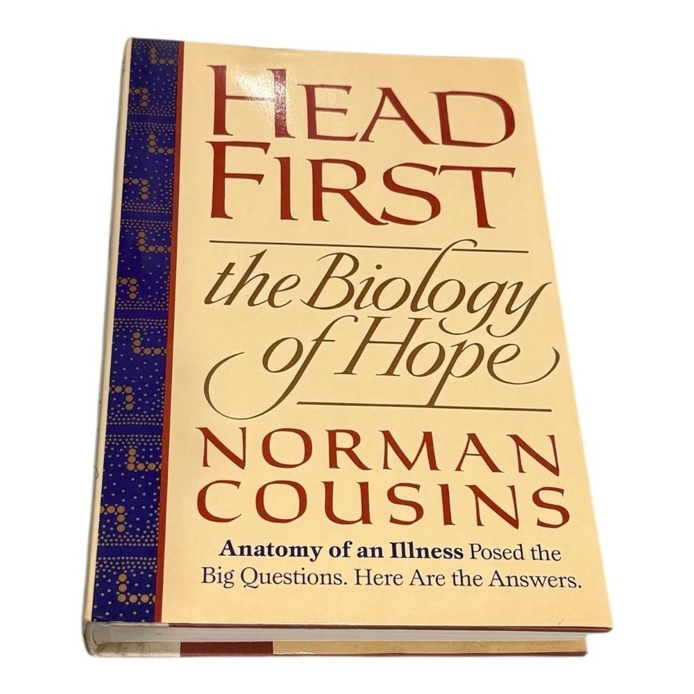 Head First Biology Of Hope Norman Cousins Hardcover Medical Psychology Book